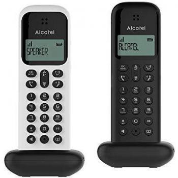 Alcatel ATL1421460 TELEFONO DEC D285 Duo Negro+ Blanco/Negro