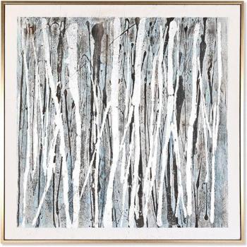 Cuadro lienzo abstracto 131x3,8x131 cm