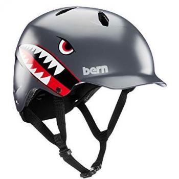 Casco de Ciclismo Bern Comet Junior Gris para Niños