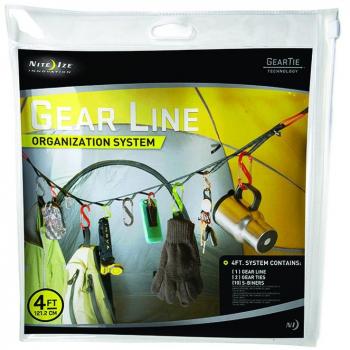 Nite Ize GearLine Mosquetón, Hombres, Multicolor, M