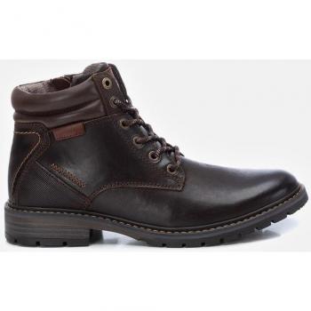 Botines de hombre de piel color marrón