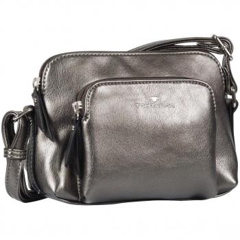 Tom Tailor AccHOLLY - Bolsa de Hombro Mujer
, color Plateado, talla 20x15x6 cm