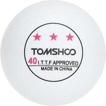 TOMSHOO 50Pcs/100Pcs Pelotas del Ping-pong, 3-Star 40mm Entrenamiento Avanzado