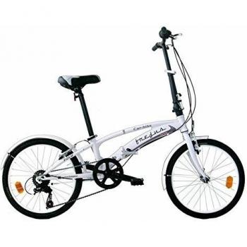 Frejus P2X20206 - Bicicleta 20 Plegable unisex, color blanco