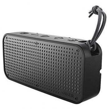 Anker SoundCore Sport XL altavoz portátil bluetooth de 16W doble radiador pasivo, resistencia a polvo y agua nivel IP67 y a prueba de impacto, rango bluetooth 20 m, autonomía 15 horas, micrófono manos-libres, función cargador para móvil.