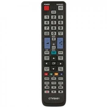 Common TV CTVSA01 Mando a Distancia Universal para Control Remoto de televisores Samsung, sin configuración, ergonómico