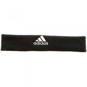 adidas Tennis Headband Head Band, Unisex Adulto, Black/White, OSFY