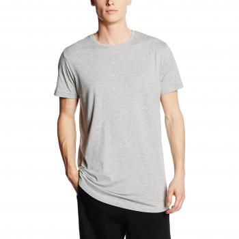 Urban Classics Shaped Long Tee - Men's T-Shirt - Grey - Sizes S to XXL