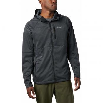 Columbia Outdoor Elements Hooded Full Zip Chaquetas Softshell, Hombre, Black, XL