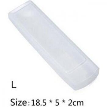 Cubierta de Silicona Impermeable y Antipolvo para Control Remoto de TV y Aire Acondicionado con Bolsa de Almacenamiento