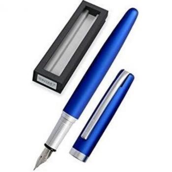Pluma Eleganza Satin Azul
