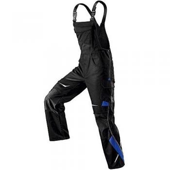 Latzhose Kübler Pulsschlag negra y azul tamaño 50