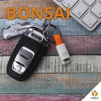 YZSY Bonsai Cable Charge & Sync Lightning a USB Orange & White