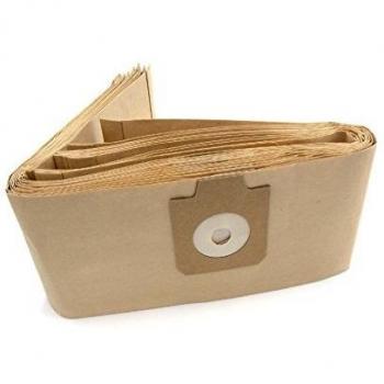 Bolsa de Papel Compatible para Aspiradora Kärcher 6.903-405, 6.904-118, 6.906-118, T201, T251 - Paquete de 10 Unidades