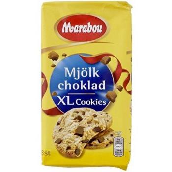 Marabou Milk Chocolate XL Cookies with 40% Chocolate Chips 184g