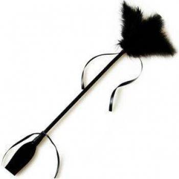 Secret Play Fusta & Pluma Negro
