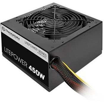 Fuente de Alimentación Thermaltake LTP-0450P-2 ATX 450 W Modular, 450W, ATX, eficiencia energética 80 PLUS, conectores PCIe y SATA