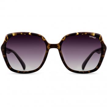 Montara Polarised Sunglasses in Matte Dual Olive Tortoise & Gradient Green
