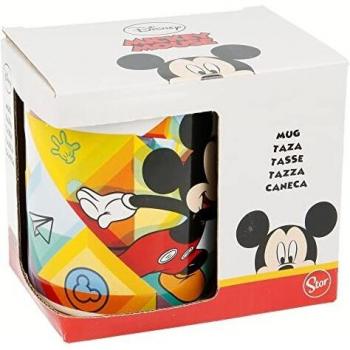 Taza de Cerámica 325ml con Diseño de Mickey Mouse - Color Flow Modelo 8412497781218
