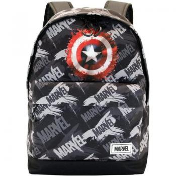 Mochila HS Fan Capitán América Scratches Gris