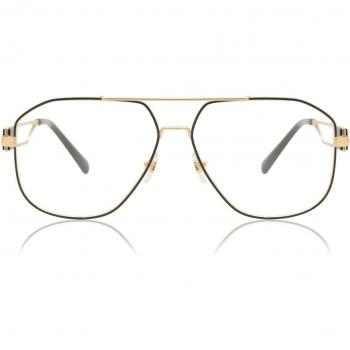 Versace VE1287 1443 Gafas Recetadas para Hombre Dorados con lentes de 59 mm