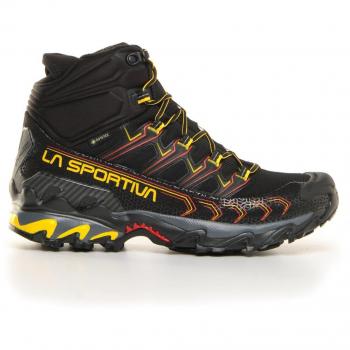 La Sportiva Ultra Raptor II Mid GTX - Botas de senderismo para hombre en color negro y amarillo