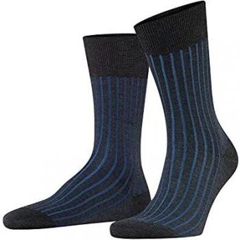 Falke Shadow Men's Dress Socks - Gray, Size 47-48
