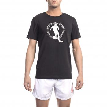 Bikkembergs Black Cotton T-Shirt - L