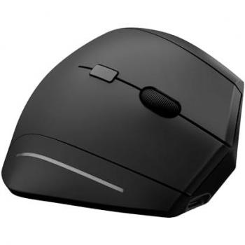 Ratón Ergonómico Vertical Inalámbrico Recargable Bluetooth + USB-A - Confort Óptimo y Reducción del Dolor de Muñeca