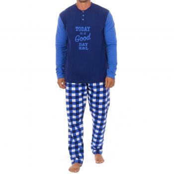 Pijama de manga larga TODAY KL130149 para hombre