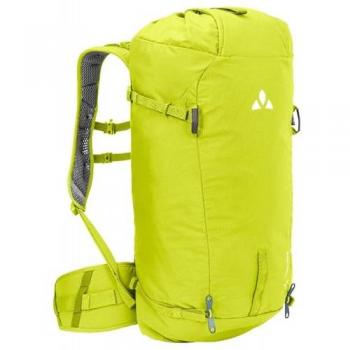 Mochila Vaude Rupal Light 28L Unisex Verde y Amarillo para Senderismo
