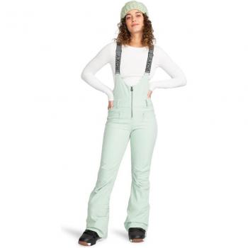 Pantalón de nieve para mujer Roxy Summit Bib Cameo Green L