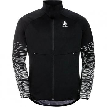 Odlo Jacket Zeroweight Pro Warm Reflect Hombre Negro, Forro Polar, Color Negro, Talla S