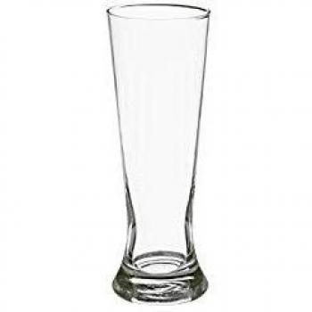 Pack 4 vasos altos de cerveza de cristal 37cl