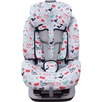 Funda para silla de coche JYOKO compatible con Chicco Seat Up 012 y Chicco Youniverse Jyoko Dino Party
