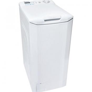Candy Smart CST 06LET-1S, Lavadora de Carga Superior, 6 KG, 1000 RPM, Tecnología NFC, 14 ciclos, Detector