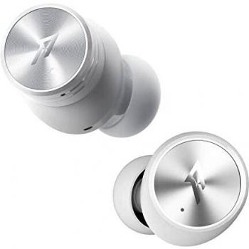 1MORE PistonBuds Pro Auriculares Inalámbricos con Cancelación Activa de Ruido Híbrida, Auriculares Bluetooth 5.2, 12 EQ de Estudio, AAC, 30h de Reproducción, 4 Micrófonos con DNN, Modo de Juego,Blanco