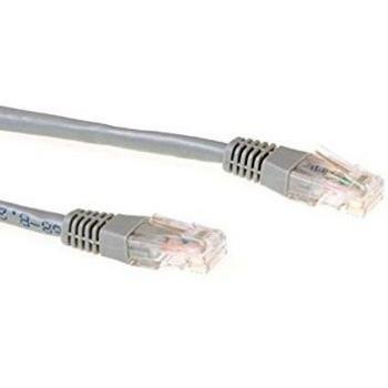 Cable de red Ethernet Cat6 1.5 metros U/UTP RJ45 Gris