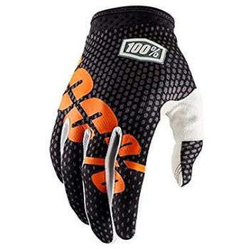 Inconnu 100% iTrack Guante de montaña Unisex, Color Gris/Naranja