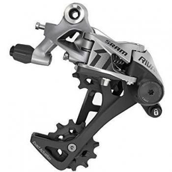 SRAM Rival 1 Larga Jaula Cambios admitidas, Negro, Estándar