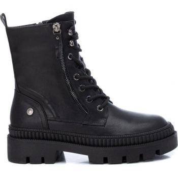 Refresh Women's Black Ankle Boots with Zipper - Model 170326