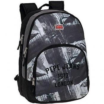 Pepe Jeans 6082451 Mochila Adaptable a Carro, Diseño Grafismo, 30 litros
