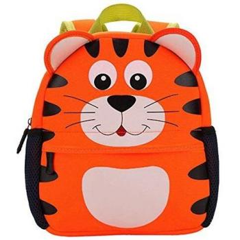 Mochila Infantil para Niños Primaria Pequeña Guardería Mochila Preescolar para Niños de 2-5 Años Dibujo de Animal Lindo