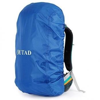 OUTAD Cubierta Impermeable Protector de Lluvia de Mochila con Cinta Reflectante para el Aire Libre, Viajes, Paseos a Caballo, Escalada