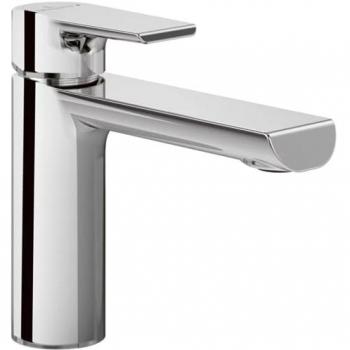 Mezclador de lavabo Villeroy & Boch Liberty, monocomando, caño largo, con desagüe, cromo