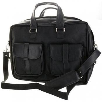 XiRRiX Laptoptasche con muchos sujetos y lanyard - tamaño compartimento del portátil un máximo de dimensiones de 382 x 288 mm