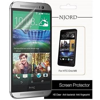 Lámina Protectora de Pantalla Njord para HTC One (M8) y One (M8) Dual Sim