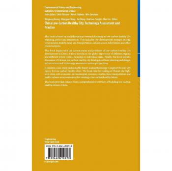 China Low-Carbon Healthy City, Technology Assessment and Practice
