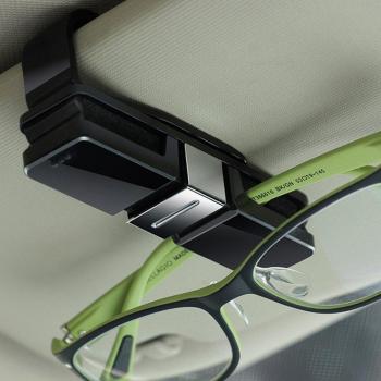EZS _ store Car Sun Visor gafas gafas de sol Ticket Tarjeta Clip Holder