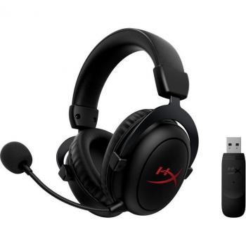 HyperX Cloud Core Wireless - Auriculares Inalámbricos Gaming Negros